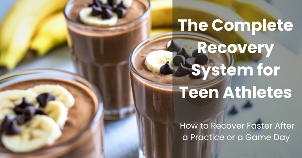 Teen athlete recovery tips